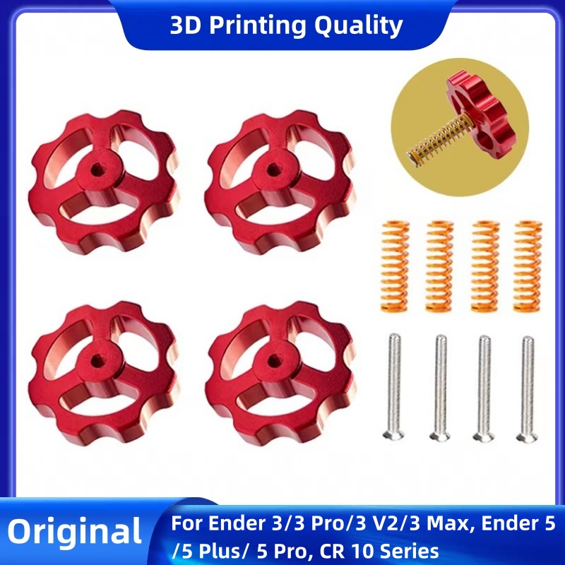 Creality Printer Ender 3 - Mur Pengatur Ketinggian Metal Creality, Set