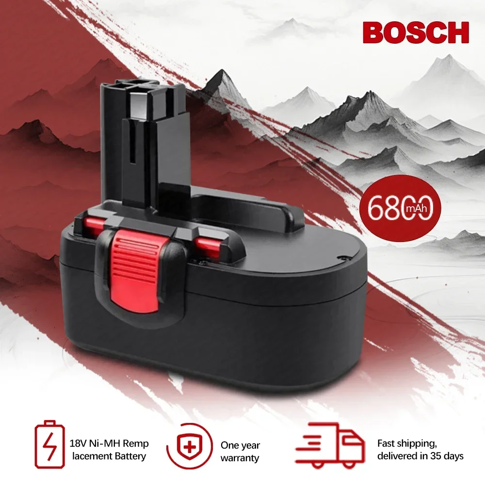 Bosch Drill Gsb 18V - Asli untuk Bosch 18V 6.8Ah BAT025