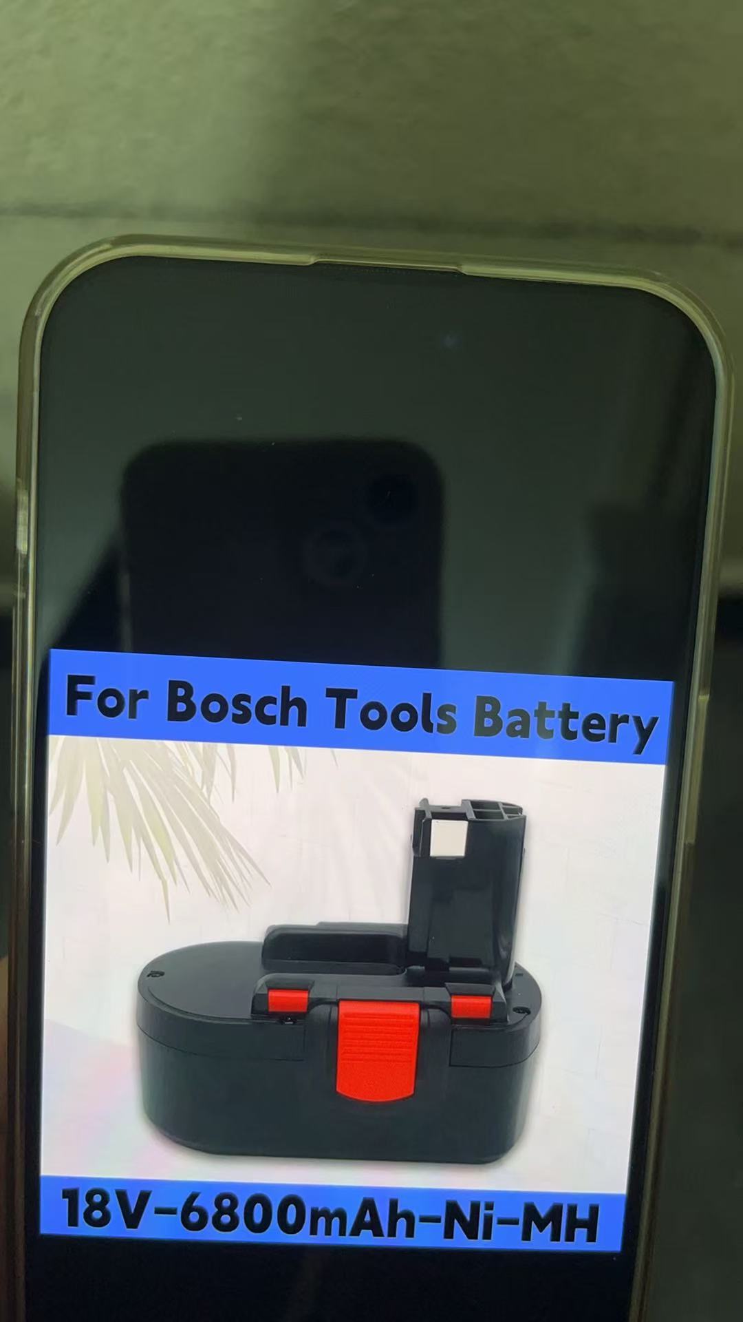 Bosch Drill Gsb 18V - Baterai 18V 6800MAh untuk Bosch BAT025