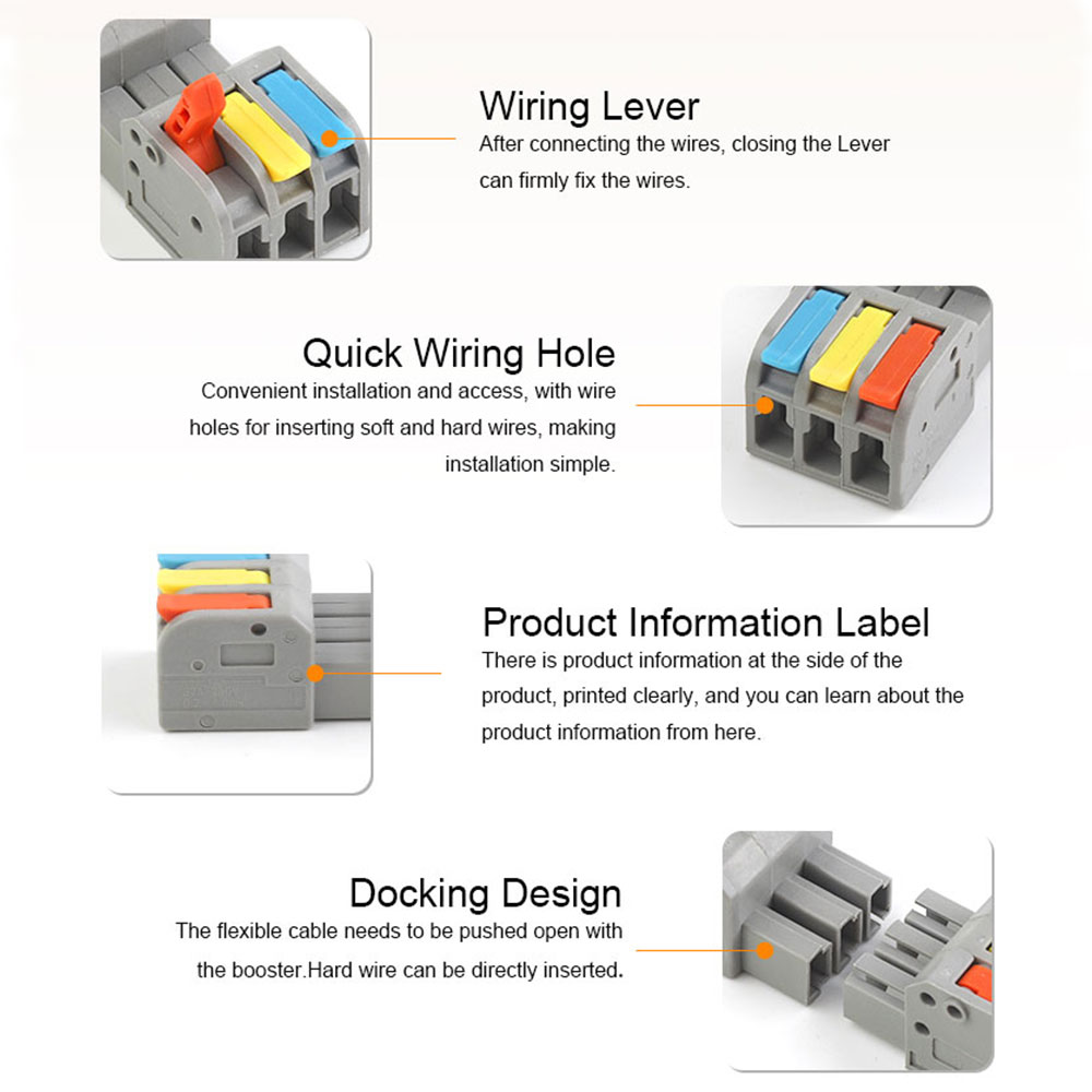 5 Buah DF-2604D Mini Docking Q - Push Fit Connector ulasan dan harga