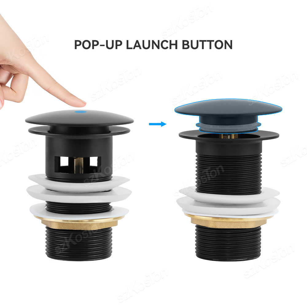Wastafel kamar mandi Stopper w - Drain Pipe Clip ulasan dan harga