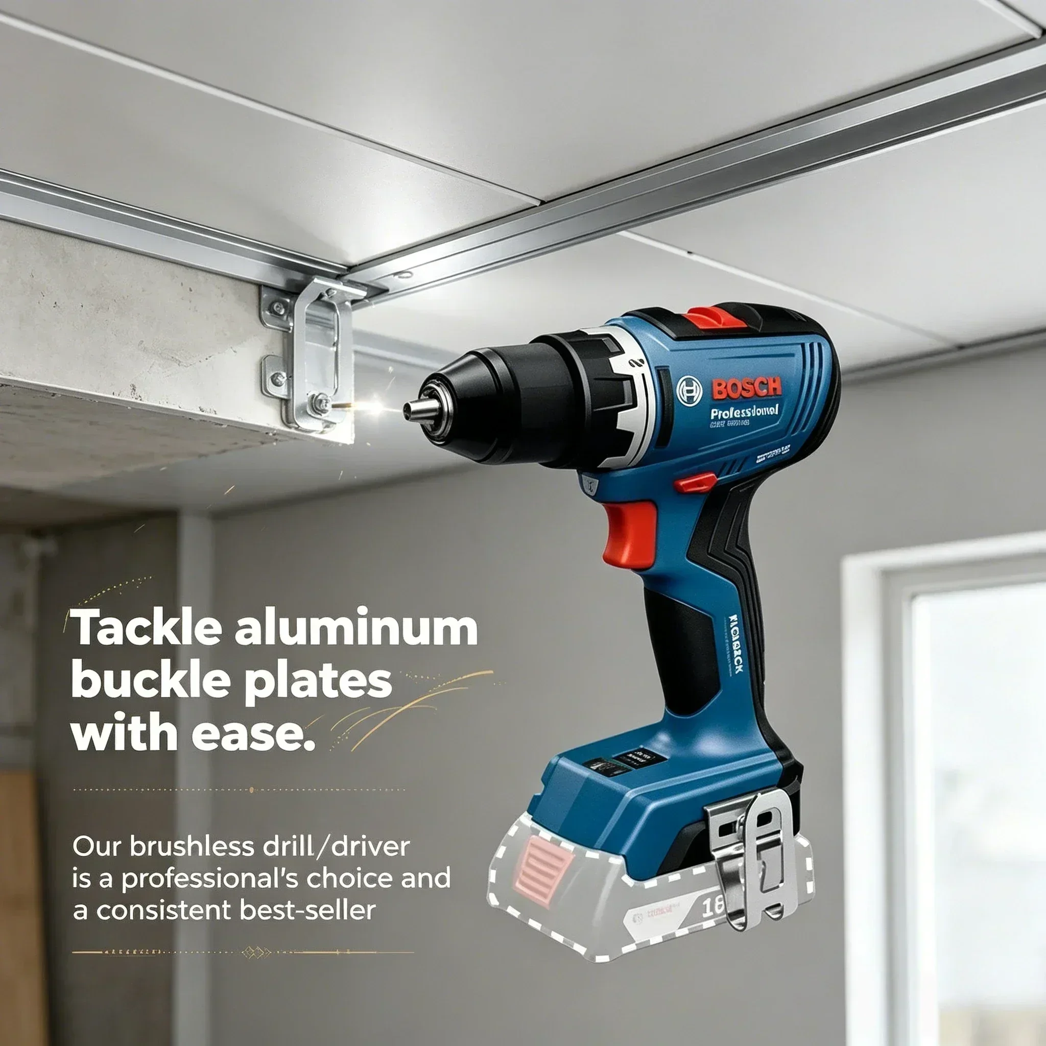 Bor Tanpa Kabel Profesional BO - Bosch Drill Gsb 18V ulasan dan harga