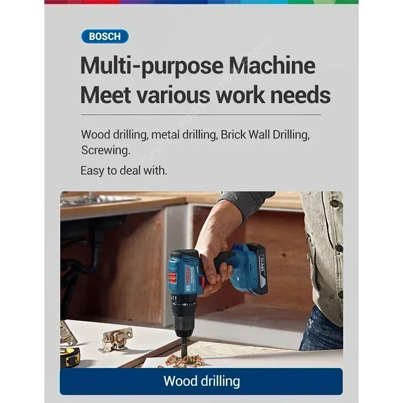Bosch GSB 185-LI 18V Bor Impak - Bosch Drill Gsb 18V ulasan dan harga