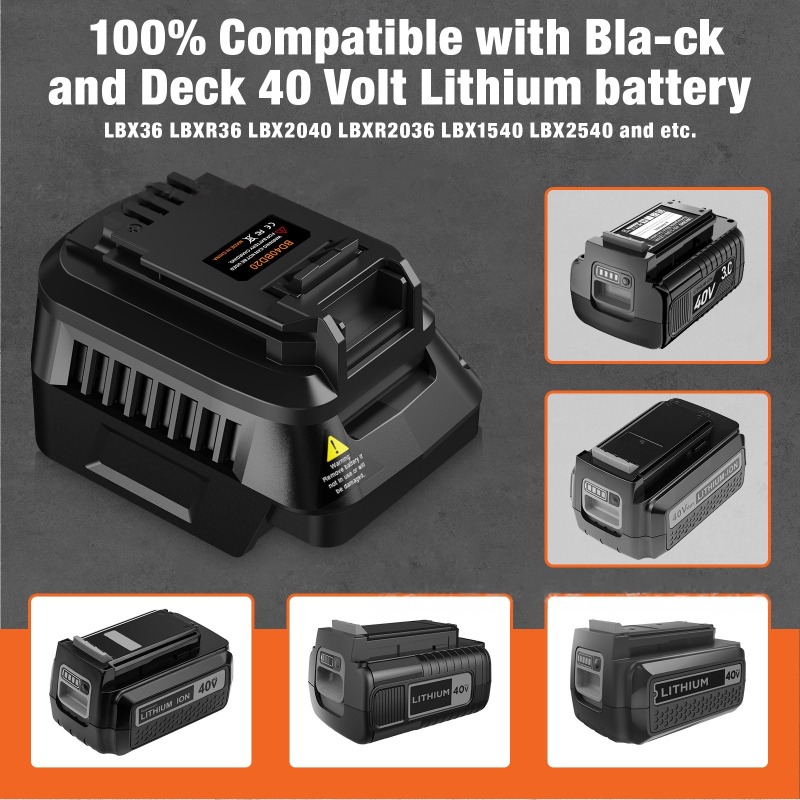 Adaptor Baterai Alat HAKSINKY  - Black+Decker Tool Cordless ulasan dan harga