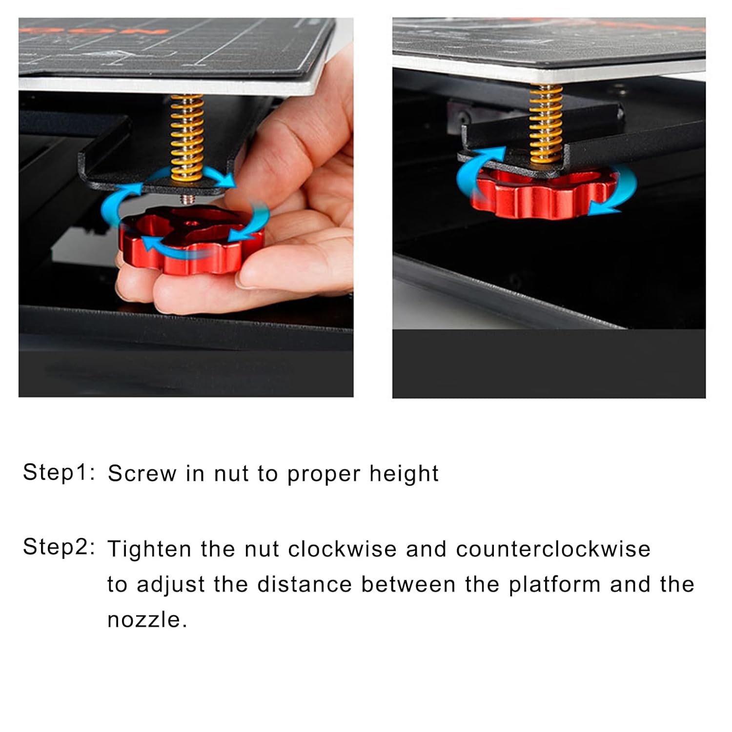 Mur Pengatur Ketinggian Metal  - Creality Printer Ender 3 ulasan dan harga