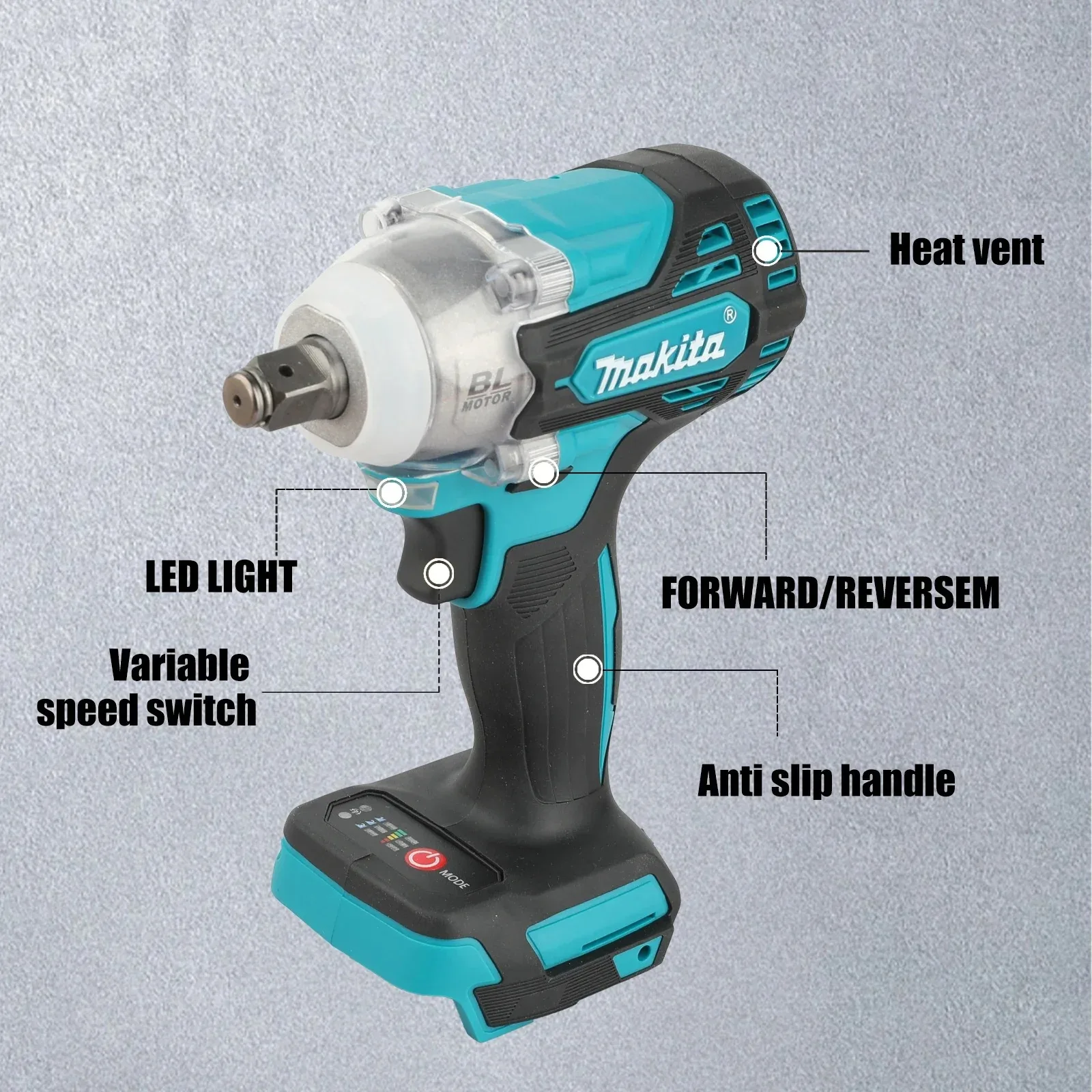 Makita DTW300 Chuck 1/2