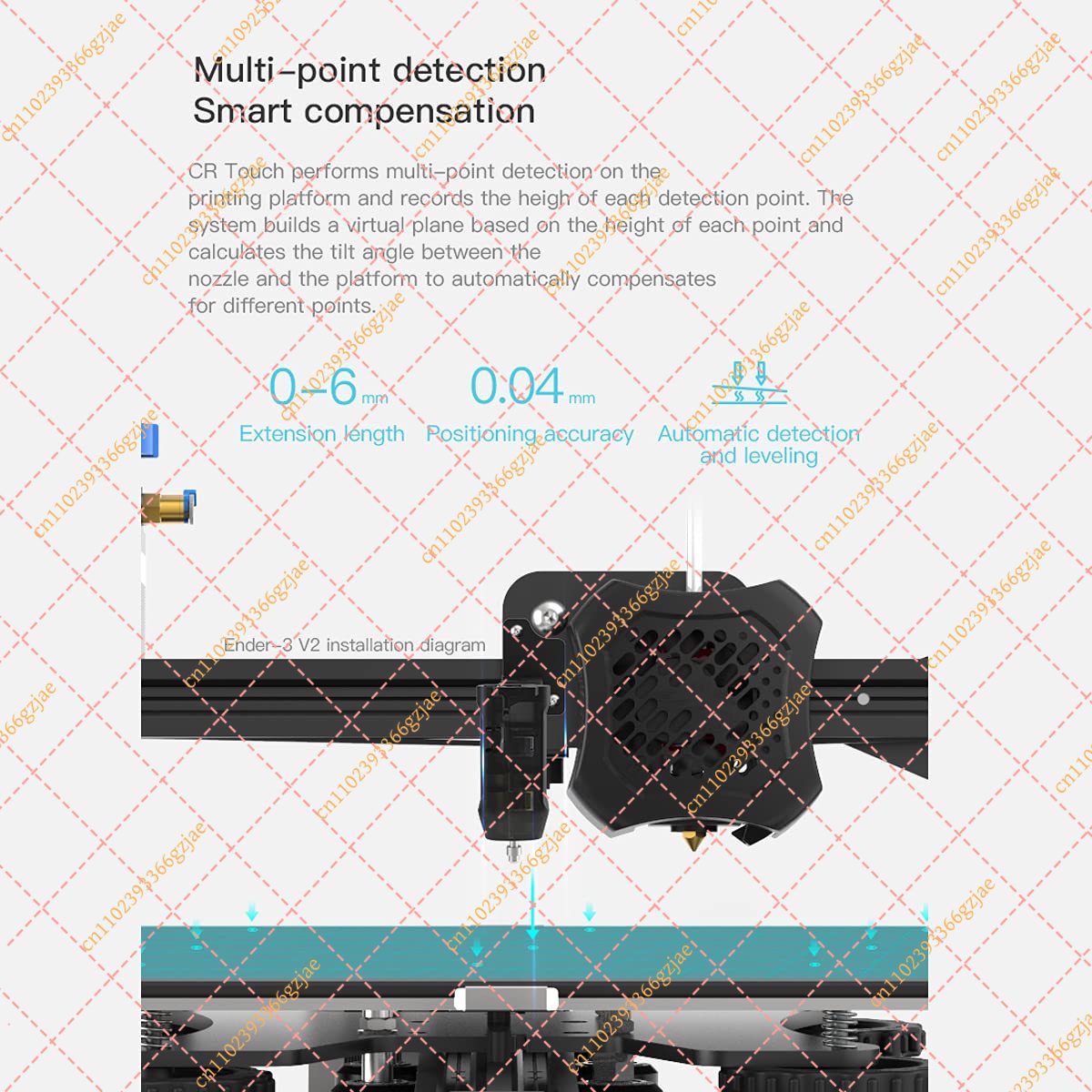 KLF Creality CR Touch Auto Lev - Creality Printer Ender 3 ulasan dan harga