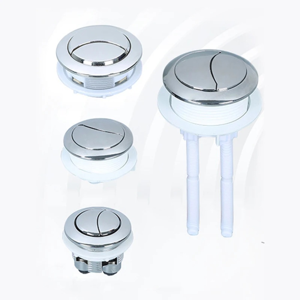 38/48/58MM Tombol Tekan Ganda  - Toilet Fill Valve ulasan dan harga