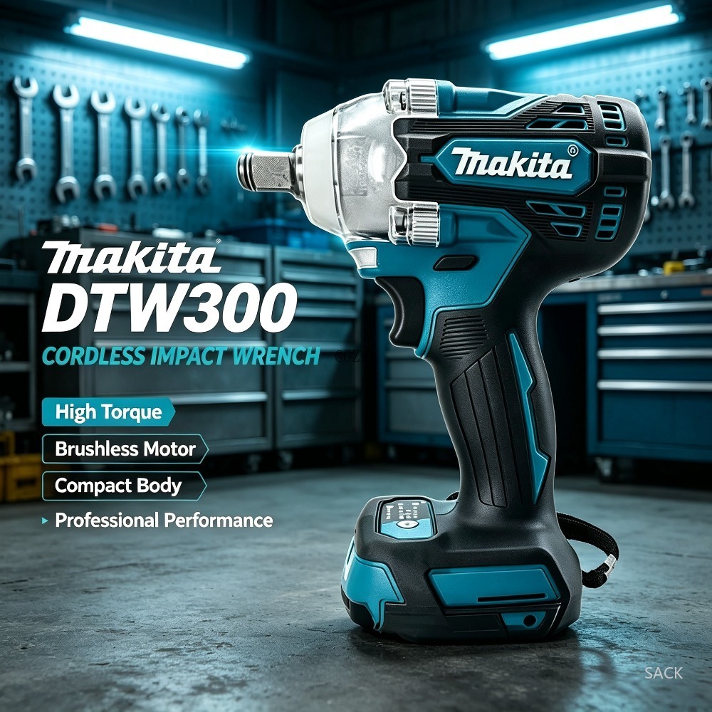 Makita DTW300 330N.M Brushless - Makita Drill Dtw300 ulasan dan harga